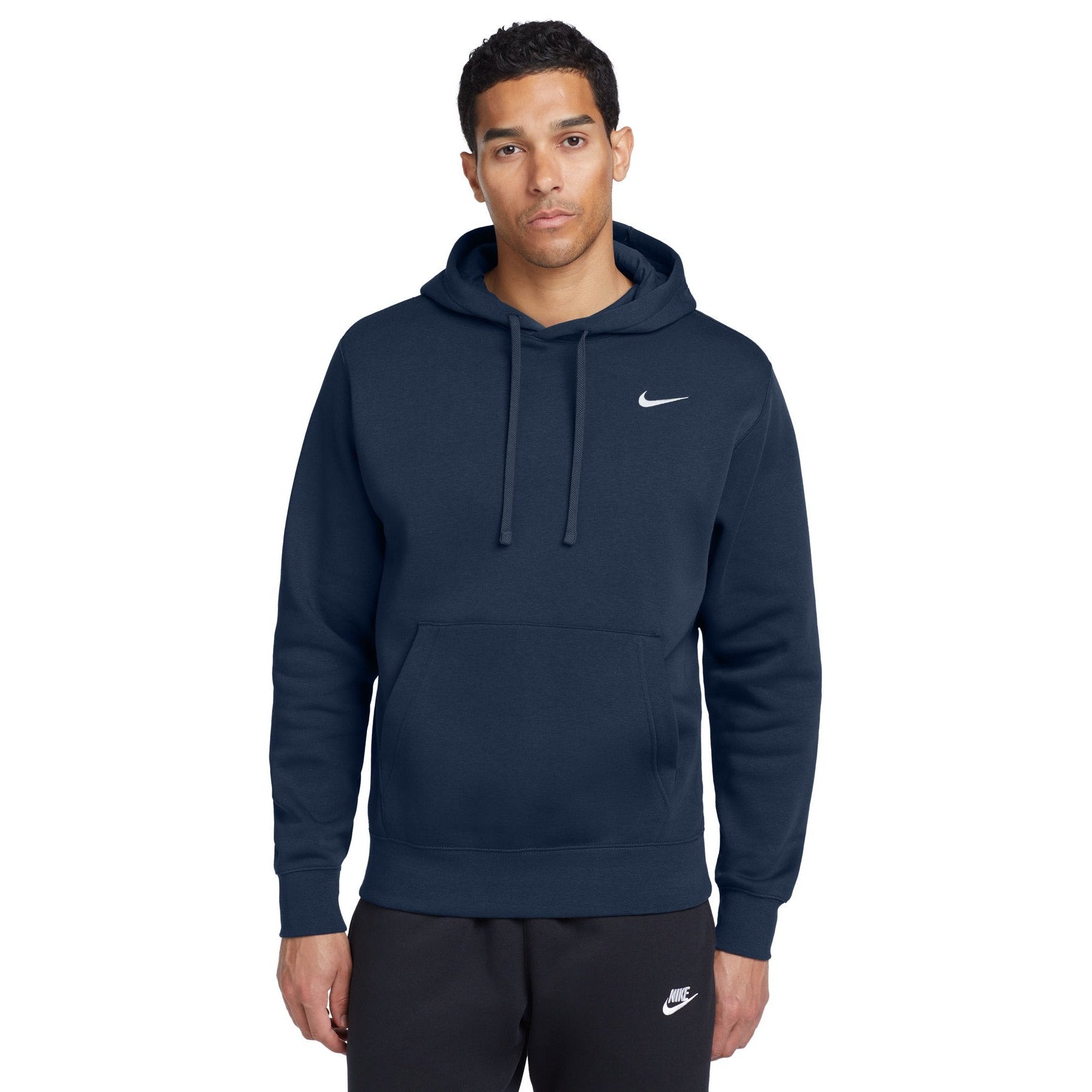 Nike-Nike Club Fleece Pullover Hoodie CJ1611-MedTech-6